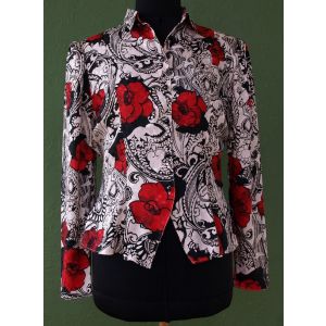 Vintage skjorte fra Eurofashion, str. 36, 80erne