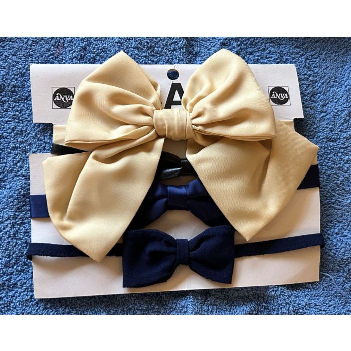 4 vintage sløjfer fra stormagasinet Anva, Scala København