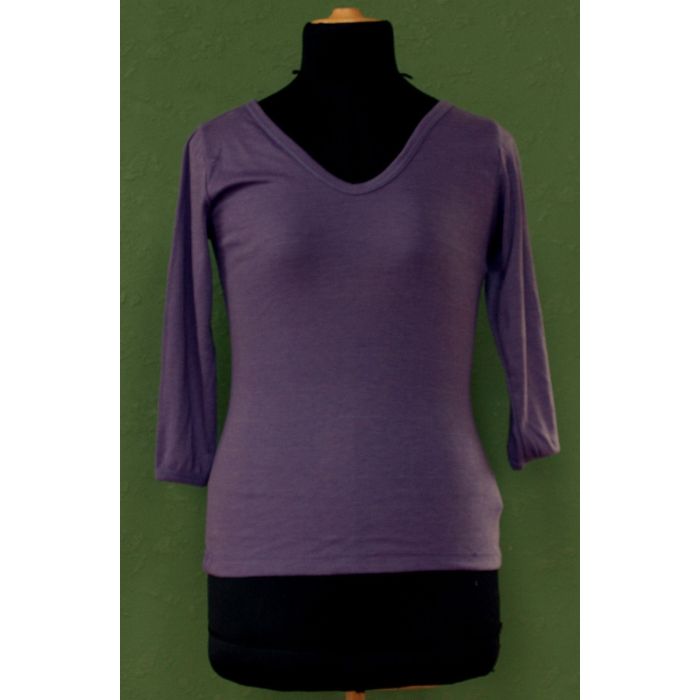 Lilla vintage bluse i jersey fra danske Pitava