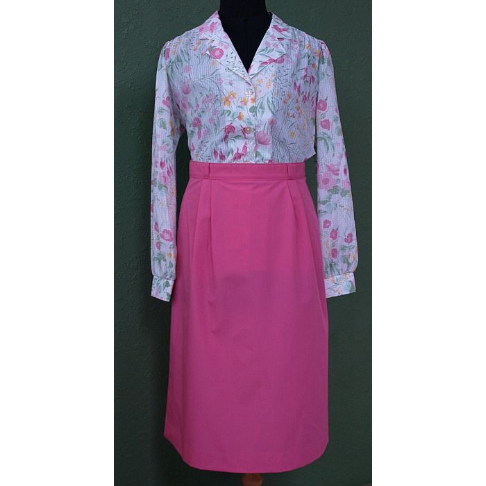 Vintage sæt fra danske Bella, skønne farver, str. 38, ubrugt