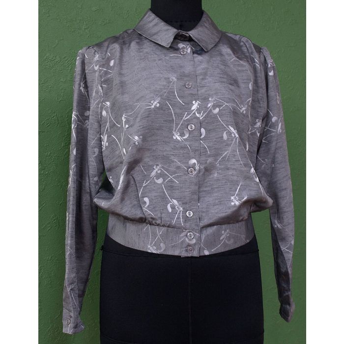 Vintage blusejakke, Str. 40, 80erne