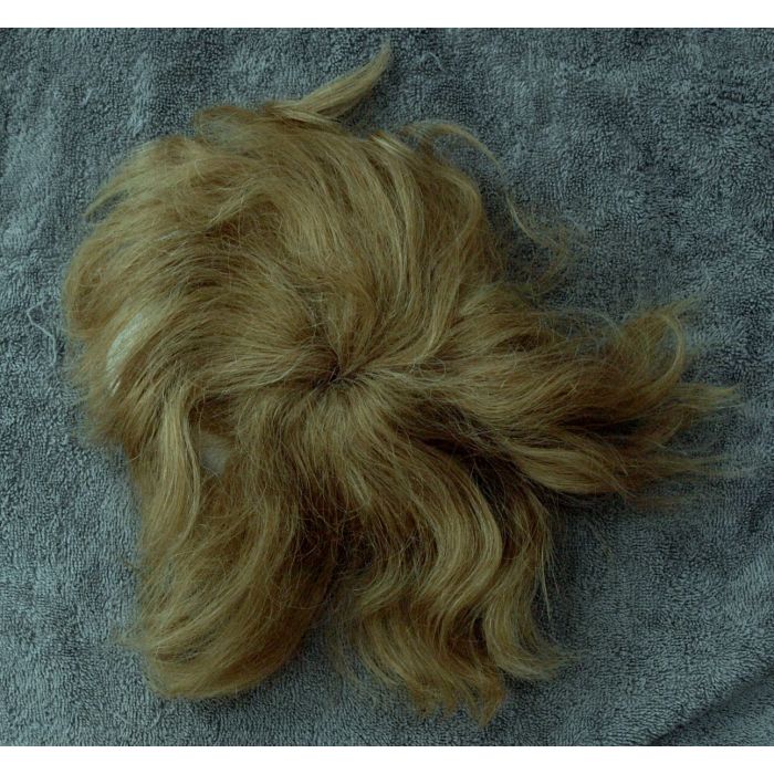 Vintage Hair topper af ægte menneskehår, fra 60erne