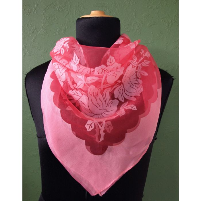 Vintage Opal tørklæde fra Japan, velholdt