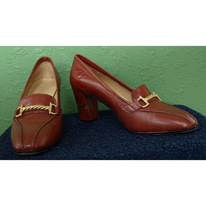 Vintage skindsko fra Hantal, str. 37½, 80erne