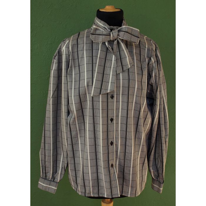 Vintage skjortebluse fra Brandtex, str. 38. Ubrugt