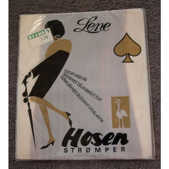 Vintage strømper af mærket Lene til hofteholder, str. 8½
