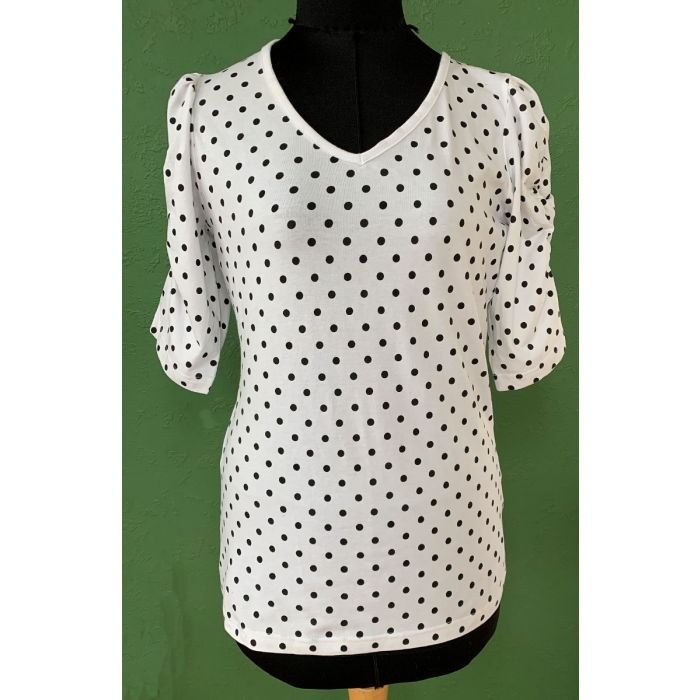 Kortærmet bluse fra ZNK, str. S, ubrugt