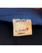 Blå top fra Femilet, str. S, logo