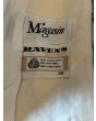 Råhvid vintage jakke med blå tern. En Ravens Modell fra Magasin, str. 38, logo