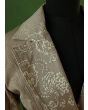 Brun blazer fra Repeat i str. S, ubrugt, detalje på kraven