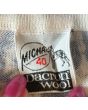 Vintage bluse fra danske Micha, logo