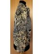 Vintage blusejakke med dyreprint fra Eurofashion, str. 38, her set fra siden