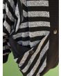 Vintage cardigan fra S-design i str. 36, her ses lomme i close up.