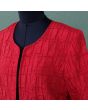 Vintage jakke fra Godske (lady G collection), stoffet i close up