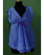 Lavendelblå negligee fra Anva, Karen Normark Design, str. 38, ubrugt
