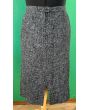 Vintage pencilskirt fra danske Stili, str. S, her set bagfra