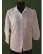 Hvid vintage skjortebluse fra Eurofashion, str. 36. Ubrugt