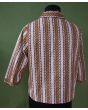 Vintage skjortebluse fra danske Krüger, 60erne. Str. 38/40. Ubrugt, her set bagfra