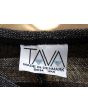 Strikbluse fra danske Tava, str. 38, logo
