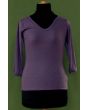 Lilla vintage bluse i jersey fra danske Pitava