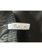 Sort vintage nederdel fra Toft, logo her vist fra str. 34