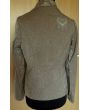 Brun blazer fra Repeat i str. S, ubrugt, her set bagfra