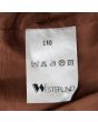Blazerjakke i riflet fløjl fra Westerlind i str. C40. Ubrugt. Her ses logo