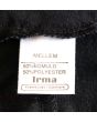 Vintage bluse med tigermotiv, fra Irma, label
