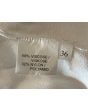 Hvid bluse fra Q-con i str. 36, materiale