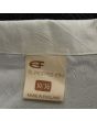Hvid vintage skjortebluse fra Eurofashion, str. 36, logo