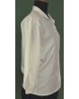 Hvid vintage skjortebluse fra Eurofashion, str. 36, her set fra siden.
