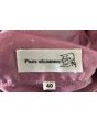 Lyngfarvet vintage skjortebluse fra Pierre Alexandre, str. 40, logo