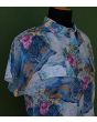 Vintage skjorte med blomsterprint fra Toft, str. 38