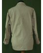 Khakifarvet vintage vindjqkke fra Collage Clothing, str. 38, her set bagfra